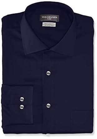 heusen van collar flex dress regular shirt