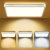 Plafonnier Led Luminaire Plafonnier, bedee 36W 4800LM 6500K Plafonnier Carré, 2.