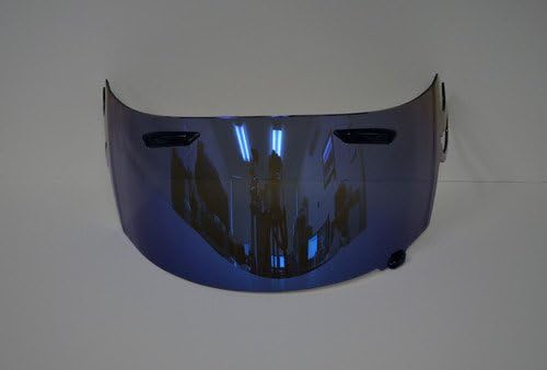 [Aftermarket Product] Blue Iridium Visor Shield for ARAI RR5 RX-Q RXQ RX-7GP