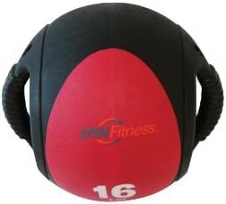 SPIN Fitness Commercial Grade Dual Grip Med Ball 16 lbs.