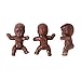 JUXINDA 144 Baby Shower Ice Cube Game Mini Plastic Baby/Party King Cake/King Cake Baby/King Cake Baby/Plastic Baby (Black)