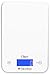 Ozeri Touch II 18 lbs Digital Kitchen Scale, with Microban Antimicrobial Product Protection