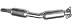 TED Direct-Fit Catalytic Converter Fits: 2004-2009 Toyota Prius 1.5L