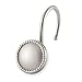Elegant Home Fashion Shower Hooks, Brush Nickel Finish