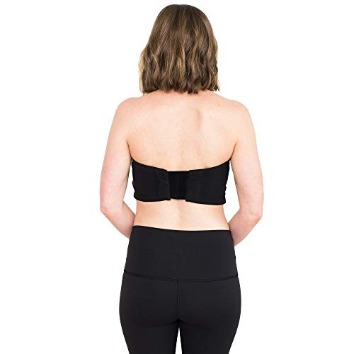 Simple Wishes DLITE Hands Free Breastpump Bra (Black, Large (Pack of 1)) - Thumbnail 4