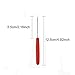 YOKIND 6Pcs Sugar Stir Needle Scriber Needle, DIY Baking Pin Whisk Stainless Steel Needle Biscuit Icing Pin, Random Color