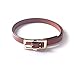 Women's Genuine Leather Thin Skinny Dress Belt Ladies Fashion Buckle
