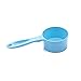 Super Design 1/2 Cup Dog Food Scoop for Container Melamine Measuring Scoop for Dogs Cats Birds and Rabbits Pet Food Feeding Scoop Dishwasher Safe - Baby Blue