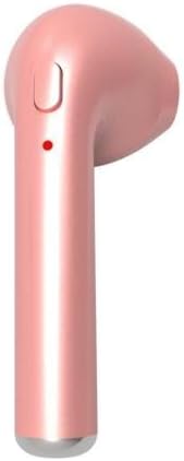 Leaden Mini Stereo Earbuds Wireless Bluetooth Earphone HBQ-i7 V4.1 Headset In-Ear Headphones Hands-Free Calling for iPhone 7 7 plus 6 6S Android SmartphonesTablets( Single Right Ear) (Rose Gold -R)