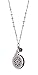 SPUNKYsoul Dreamcatcher Essential Oil & Aromatherapy Diffuser Long Necklace Dazzling Crystal Beaded Stainless Steel Chain, Feather and Amethyst Bead Charms | Use with Young Living & doTERRA Oils