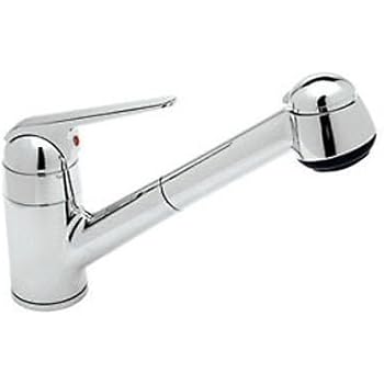 Rohl R3810USTN De Lux Single Lever Kitchen Faucet with Double Check ...