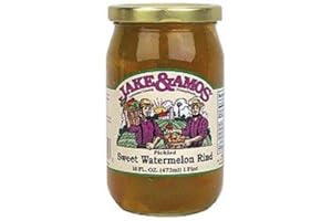 JAKE AND AMOS Jake & Amos Pickled Sweet Watermelon Rind, 16 oz