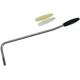 KAISH Stainless Steel USA Thread Tremolo Trem Arm Whammy Bar Fits American/Mexican Standard or Vintage Strat Nickel with 3 Tips