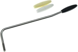 KAISH Stainless Steel USA Thread Tremolo Trem Arm Whammy Bar Fits American/Mexican Standard or Vintage Strat Nickel with 3 Tips