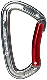 Huijunwenti 24KN / 2400Kg Aluminum Locking Climbing Carabiner D Shape Auto-Locking Carabiner Hook Twist Lock Carabiner Outdoor Sport Tools, Outdoor Equipment