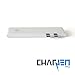 CERTIFIED CharJenPro PREMIUM MacBar Adapter+ for Apple Macbook Pro 2016 / 2017 - 40GB/S Thunderbolt 3 port 5K@60Hz, USB-C data, 2 USB 3.0, SD and Micro SD Card Readers (Silver)