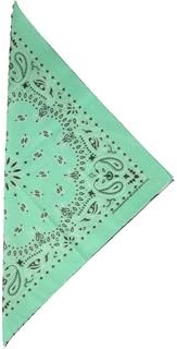 Fabfive Hav A Hank Original Made In Usa Bandana Mint Size One Size Without Size Amazon Co Uk Sports Outdoors