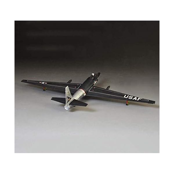 1yess 1/72 Militärflugzeug Modell, U2 Aufklärer Plastikmodell, Sammlerstücke und Kinderspielzeug – Bild 4