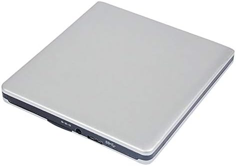 CD Drive, USB 3.0 External Blu-ray Drive 3D 4K Reader DVD BD-ROM Player Combo CD Writer - White