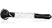 PUFF LABS 8.5 Inch Long Black Spoon Made From Thick Durable German Glass