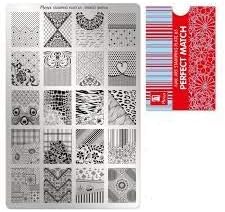 MoyraStamping Plate 65"Perfect Match" Stamping Plate