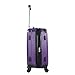 Travelers Club Madison Hardside Expandable Spinner Luggage, Purple, Carry-On 20-Inch