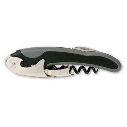 Epic 85-241 Rialto Carded Black & Gray Corkscrew with Chrome Design