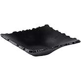 47th & Main Cast Iron Decorative Square Bowl, Small, Black
