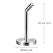 HESTYA 6 Pack Stainless Steel Elephant Nose Hook Wall-Mount Robe Hook Coat Hook Towel Wall Hook, Brushed (Large)