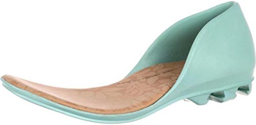 4EurSole Insoles Womens Closed Back Footbed Turquoise RHF010