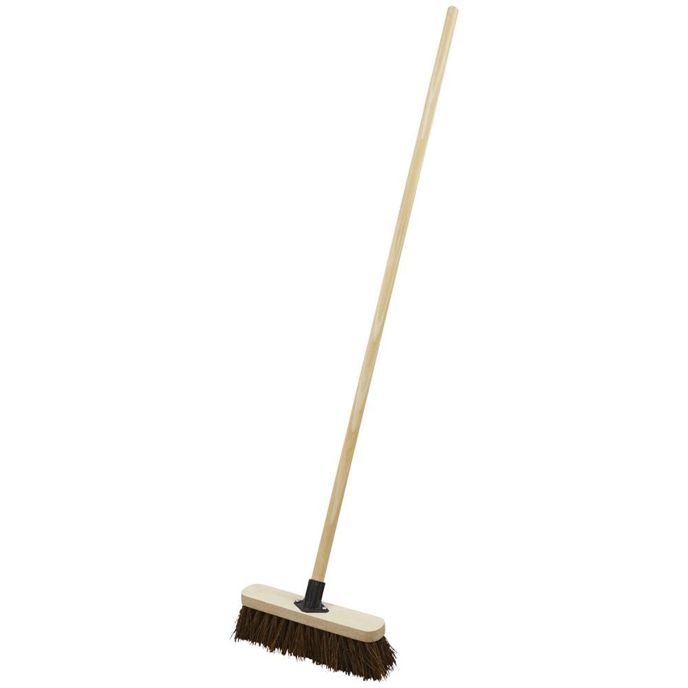 Sealey BM12H Stiff/Hard Bristle Broom, 300mm