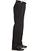 Haggar Men's Work To Weekend Hidden Expandable Waist No Iron Plain Front Pant,Black,34x30