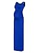 Womens Sleeveless Side Ruched Split Bodycon Maternity Maxi Dress Slim Round Neck Casual Pregnancy Tank Dress Royal Blue