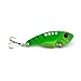 5PCs Fishing Lure Blade Metal VIB Hard Bait Bass Walleye Crappie 11G 5.5CM Fishing Tackle With 8# Hooks