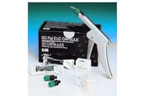 GC AMERICA INC. GC America GC-000138 Fuji II LC Restorative, Capsule Pack, A1 Shade, Shape, (Pack of 50)