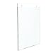 Dazzling Displays 10-Pack Acrylic 8.5 x 11 Wall Mount Sign Holders