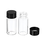 PATIKIL 10mL Reagent Media Bottle, 30 Pack Round