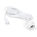 Wallniture Pendant Lamp Cord Set with On Off Switch 15 Feet White primary