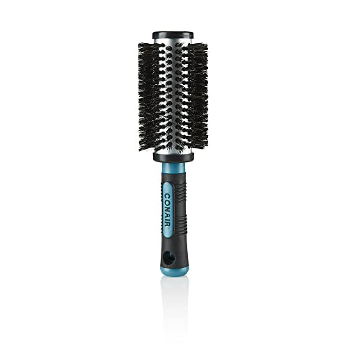 Conair Salon Results Round Brush for BlowDrying, Mixed Boar Bristles