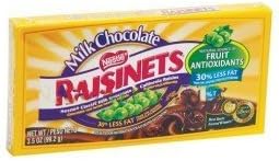 RAISINETS THEATER BOX 3.5 OUNCES 18 COUNT by Raisinets