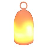 BJL LED Flame Night Light for Kids, Rechargeable Flickering Bedside Lamp, Dual Modes-Decorative Flame & Night Light