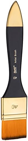 2.5'' XL Paint Brush for Acrylics, Watercolor and Oils. Paint Large Areas Quickly and Smoothly With Liquid Paint (60)