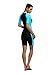 Swimsuit for Lady Belloo Short-sleeve Surfing Suit Sun Protection, Lightblue, Small