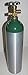 Aluminum Size D Medical Oxygen Cylinder with CGA 540 valve (Empty)