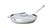 All-Clad 41135 NS R2 Stainless Steel Tri-Ply Bonded Dishwasher Safe PFOA-free Non-Stick French Skillet with Loop Handle and Lid / Cookware, 13-Inch, Silver