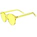 zeroUV - One Piece PC Lens Rimless Ultra-Bold Colorful Mono Block Sunglasses 60mm