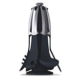 Joseph Joseph Elevate 100 Collection 6-Piece Kitchen Utensil Set with Rotating Storage Carousel, Stainless Steel Handles and Nylon Head