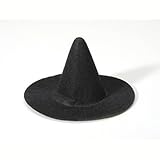 Bulk Buy: Darice DIY Crafts Witch Hat Black 4 inches (6-Pack) 1287