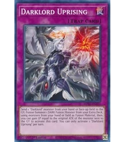 Amazon.com: YU-GI-OH! - Darklord Superbia (DESO-EN039) - Destiny