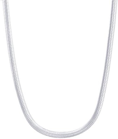 AVN JEWELLERS 915 Pure Sterling Silver Plated Elegant Chain at